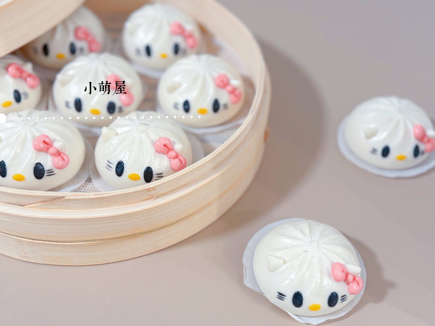 Little Cat Pork Buns/4pcs