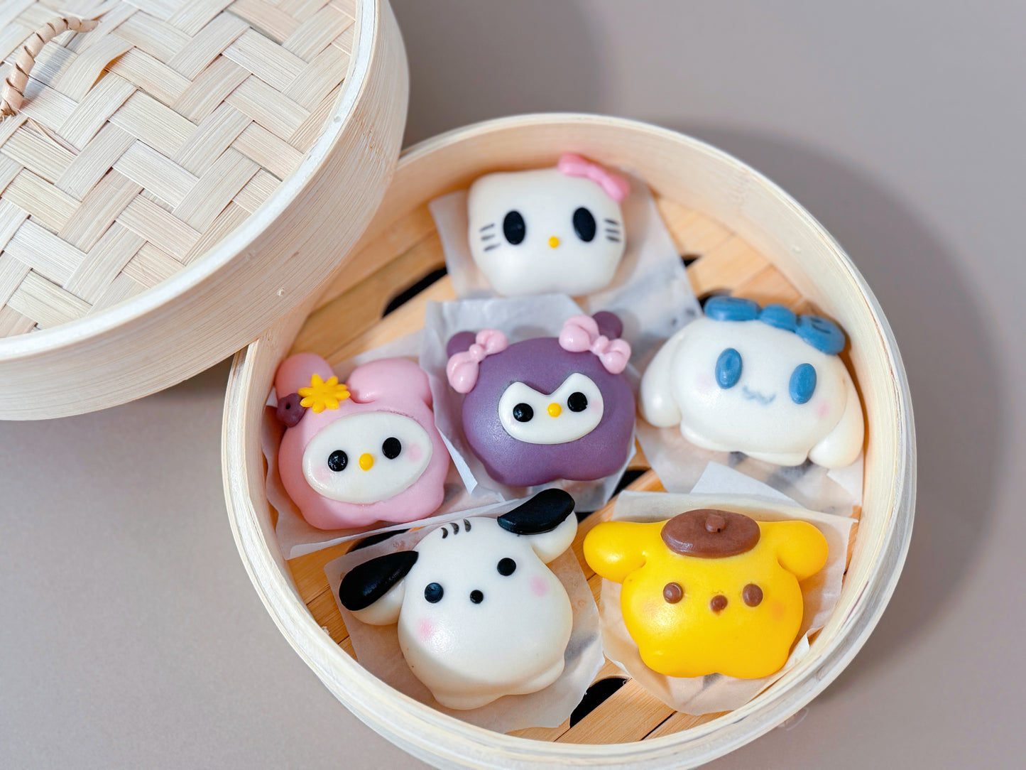 Cartoon Buns 6pcs/pack